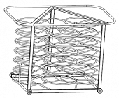 Тележка-кассета 6-1/1, 20 тарелок RATIONAL 60.61.702 в компании ШефСтор
